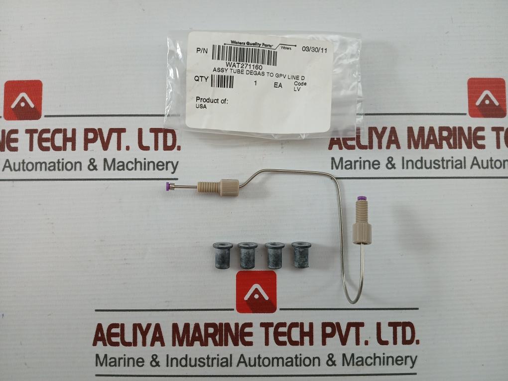 Waters Degasser To Gpv Line Tube Assembly Wat271160
