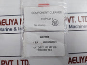 Waters M433292Bd1 Welded Tee ¼” O/D X 1/8” I/D 316