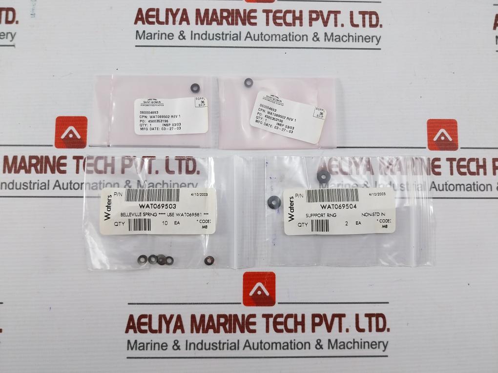 Waters Pump Seal Kit W/Spring Wat069581