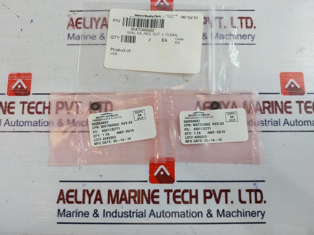 Waters Wat069581 Pump Seal Kit W/Springs Wat069502 / Wat069503 