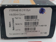 Waters 186001470 Xterra Column Ms C18 3.5 Micrometer 4.6X250Mm