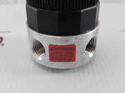 Watts Fluidair R374-01Cp Miniature Air Pressure Regulator