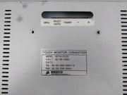 Weeco Wt19-3125 Touch Monitor Converter Ac 90-230V 12 Vdc