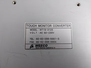 Weeco Wt19-3125 Touch Monitor Converter Ac 90-230V 12Vdc (Not Working)