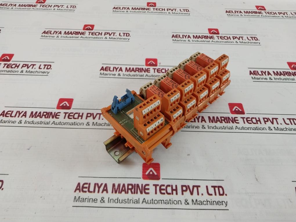 Weidmuller 022494 10 Pole Terminal Block Interface Module 24V Sc3 8A/2 ...