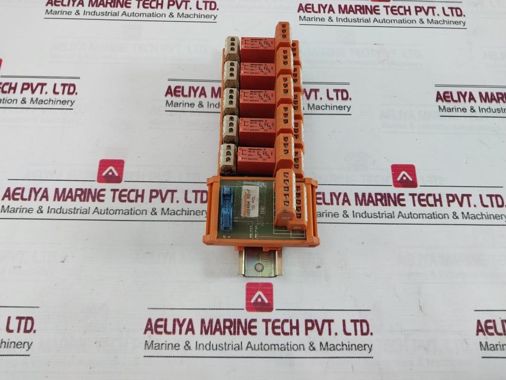 Interface Module 24v Weidmuller 022494 10 Pole Terminal Block Interface Module 24V Sc3 8A/2 ...