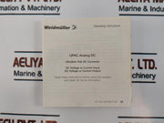 Weidmuller 832709 W408-00A6 Analogue Isolator 