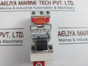 Weidmuller 8690000000 Relay With Base Used