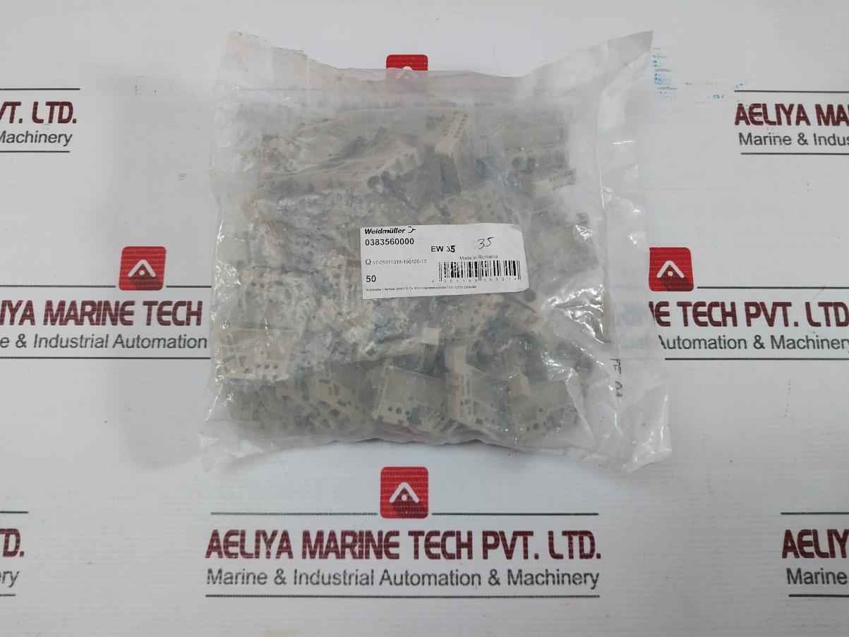 4 008190 181314 End Bracket 0383560000 Weidmuller  (1 Packet = 50 Pcs)