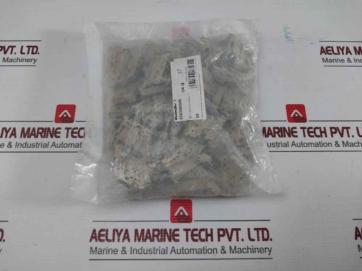 4 008190 181314 End Bracket 0383560000 Weidmuller  (1 Packet = 50 Pcs)