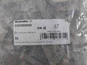 4 008190 181314 End Bracket 0383560000 Weidmuller  (1 Packet = 50 Pcs)