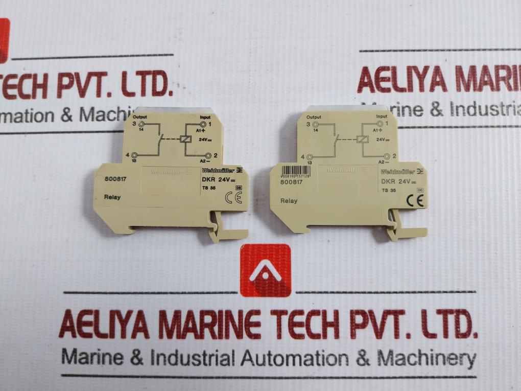 Weidmuller Relay Module 24v Dc Dkr 800817