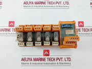 Weidmuller Rs-f14 Terminal Interface Relay Module Rs-f10 022494 24V 10A/250Vac