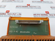 Weidmuller Rs-f40 Terminal Module Fse 2244.6 