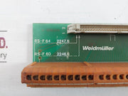 Weidmuller Rs-f 64 2247.6 Interface Module 250V 412906-2