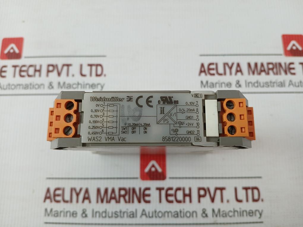 Voltage Monitoring Module Weidmuller Was2 Vma Vac