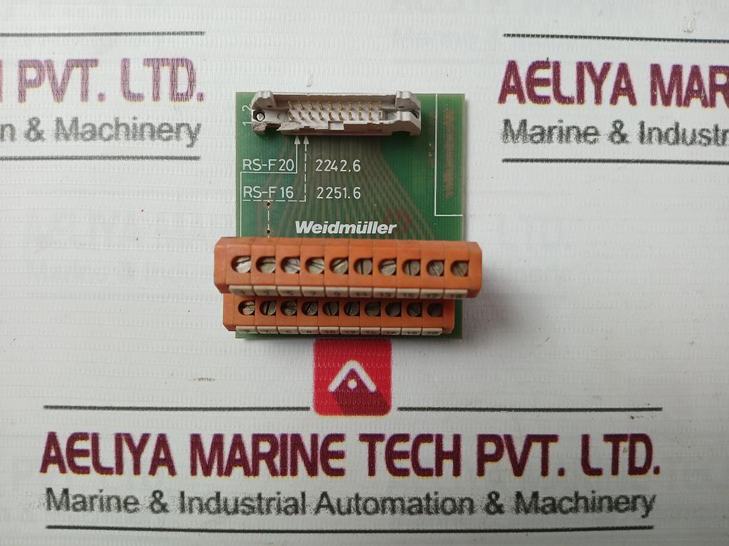 Weidmuller Rs-f20 Interface Module Gsed 5 250V-gr.C