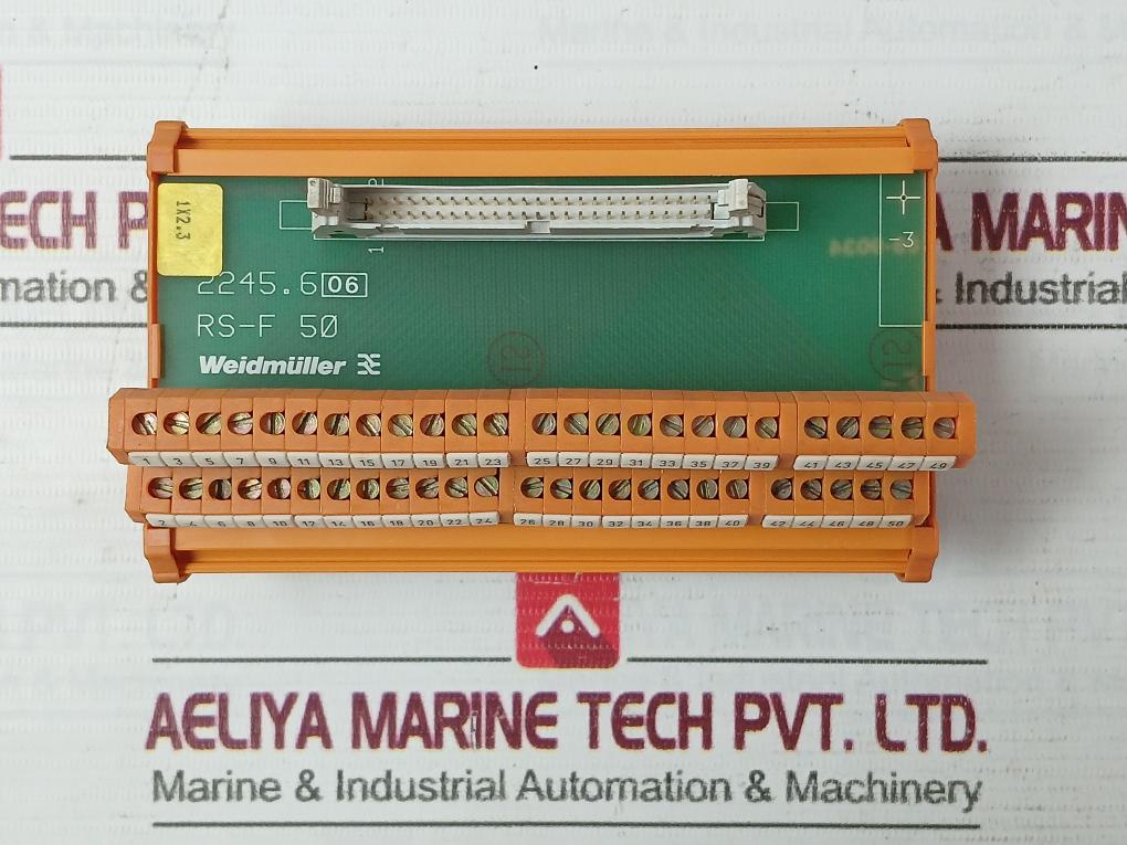 Weidmuller Rs-f 50 Terminal Block 412832-3