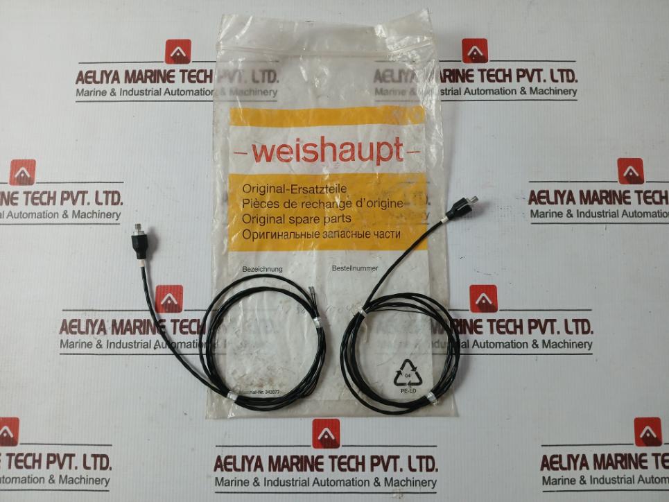 Weishaupt 343077 Ignition Electrode Cable