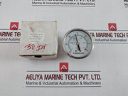 Weksler By12Yvc4Cw Stainless Steel Cased Liquid Filled Vacuum Gauge