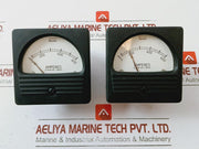 Weschler Electric 291B280A21 Panel Gauge 0-600 Ac Ammeter