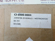 Weschler Electric 291B280A21 Panel Gauge 0-600 Ac Ammeter