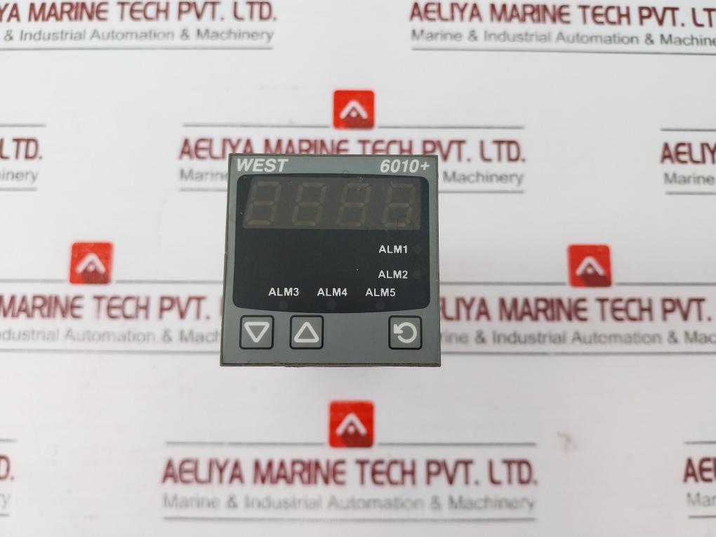 West 6010+ P6010 Digital Process Indicator 100-240Vac 50/60Hz 7.5Va
