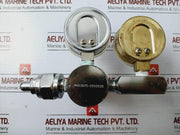 Western Medica M1-540-pg Compressed Gas Regulator 0-100 Psi W/ High Pressure Gauge