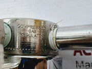 Western Medica M1-540-pg Compressed Gas Regulator 0-100 Psi W/ High Pressure Gauge