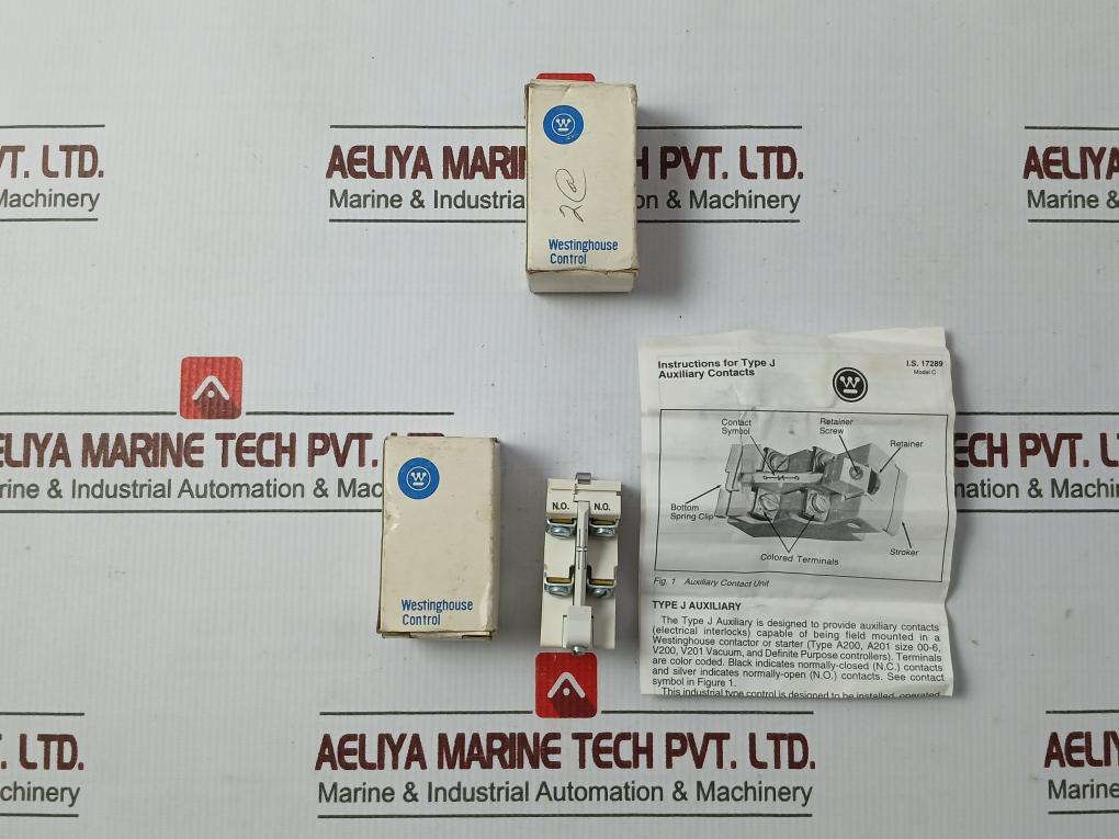 Westinghouse Control J20 Auxiliary Contact Block
