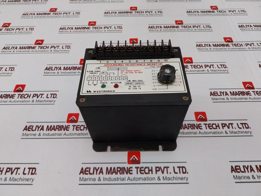 Westronics Sbag-202 Grounding Resistance Monitor Ac 180-250V 50/60Hz 500V