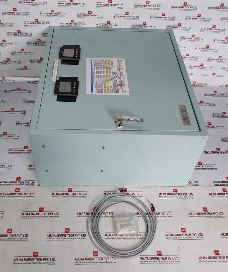 Whessoe 01761-12-2100 Cargo Tank Float Gauge Plc W/ Cabinet Rev A 100-240V Ac