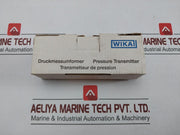 Wika -1 To 0 Bar Pressure Transmitter S-10