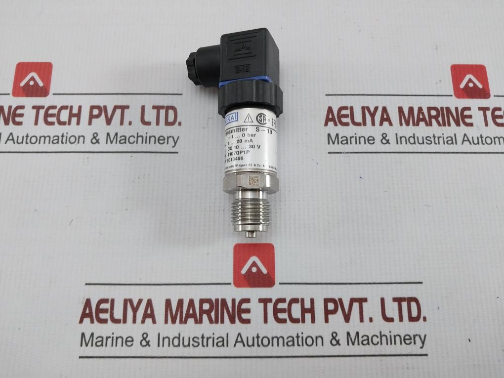 Wika -1 To 0 Bar Pressure Transmitter S-10