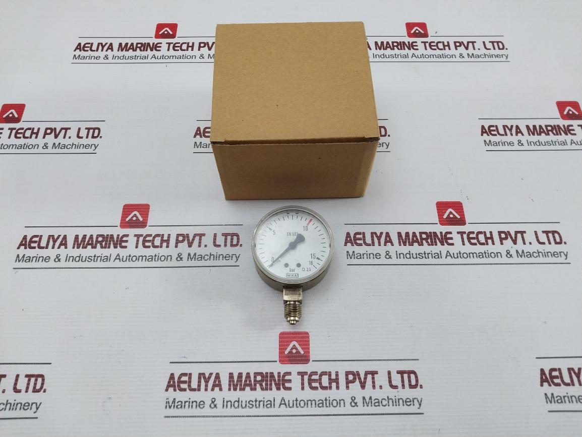 0-16bar Cl-2.5 Wika En 562 Pressure Gauge