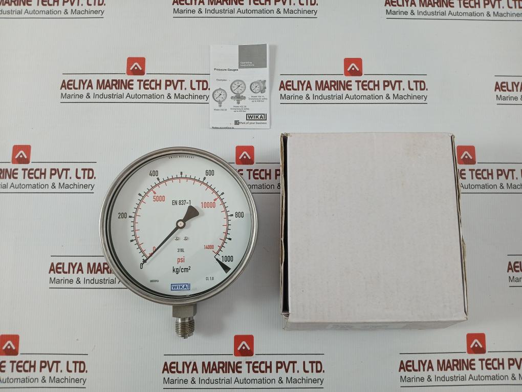232.50.160 By Wika Pressure Gauge