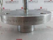 Wika 990.29 Diaphragm Level Transmitter Flange Cl150 125-250Aa Dc704 F316L Mb-ba22158 