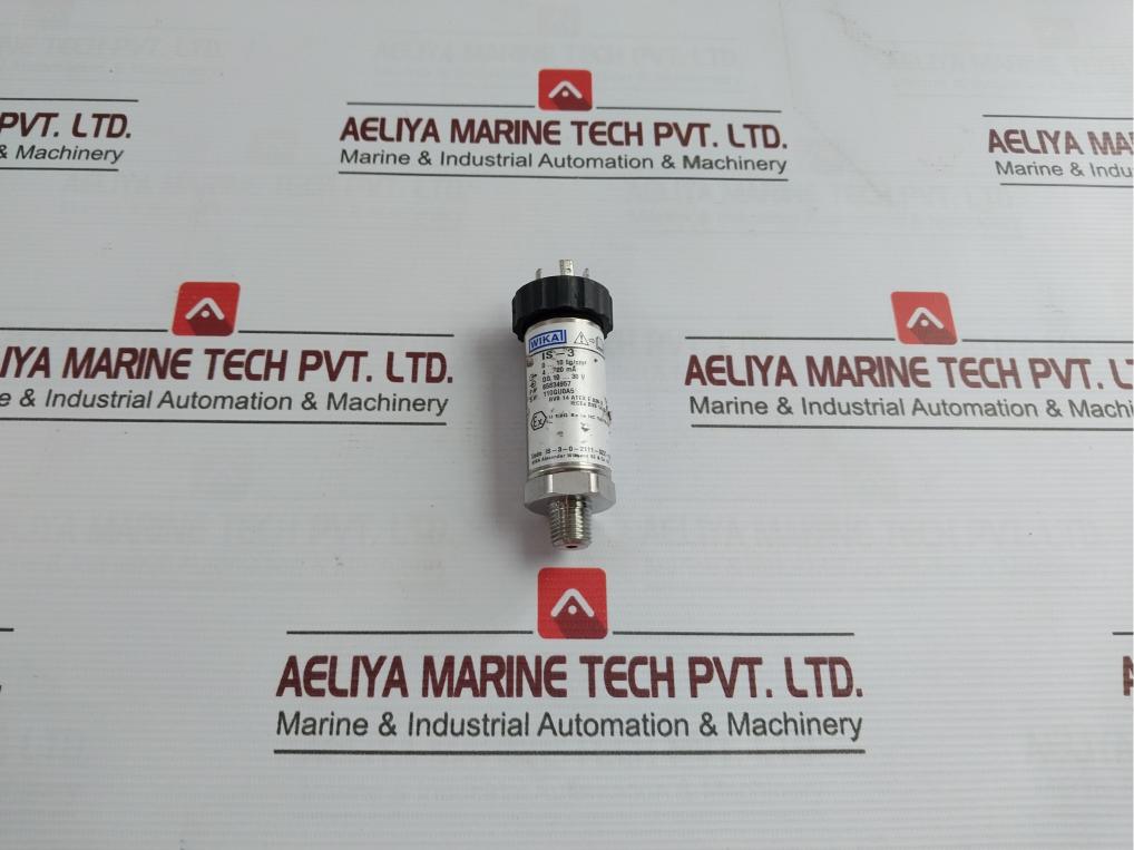 Wika Is-3-0-2111-3zz-Kbinbzz-Kta3zzz-Uazz Pressure Sensor Dc 10-30v 4-20 Ma