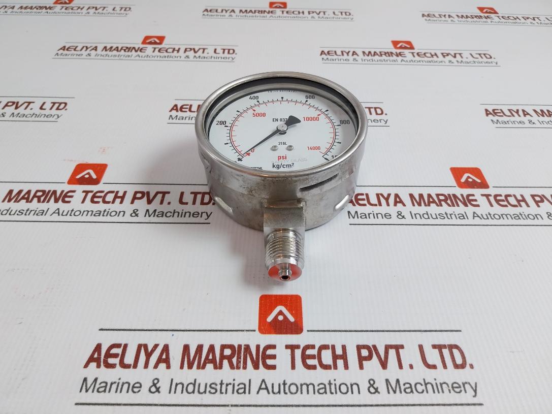 Wika Pressure Gauge 0 To 1000 Kg/Cm2 0 To 14000 Psi 232.50.100