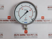 Wika Pressure Gauge 100 Kg/Cm2 & Psi -40c To +70c 230.20.160