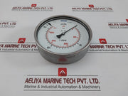 Wika Pressure Gauge 160 Kg/Cm2 & Psi -40c To +70c 230.20.160