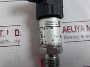 Wika S-10 Pressure Transmitter 0-16 Bar 4-20 Ma Dc 10-30V