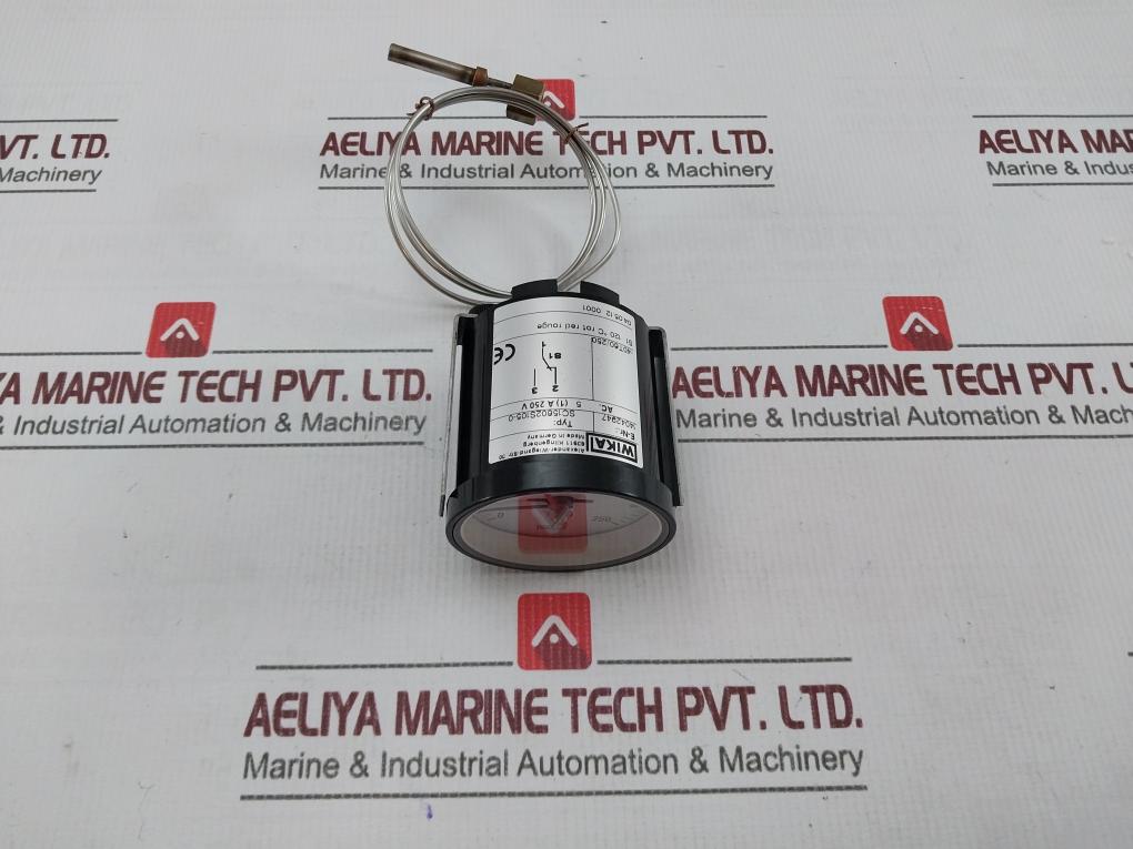 Wika Sc15602S105-0 Expansion Thermometer W/ Microswitch -40 T 60/250 0-250°C