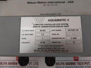 Wilson Walton Aq-rad-100 Impressed Current Cathodic Protection System 47-63Hz Used