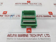 Winshe 10 Way Terminal Diode Card With Dinkle Din Rail Mount Base Rev 01