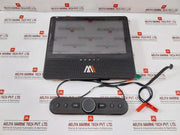 Treadmill Console Integrated Screen With Control Button & Central Speed Knob