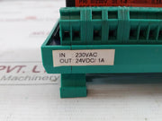 Woertz Mps 80 Terminal Module 10A 300V Max 1241-0001-00000 24Vdc/1A 45136C/2