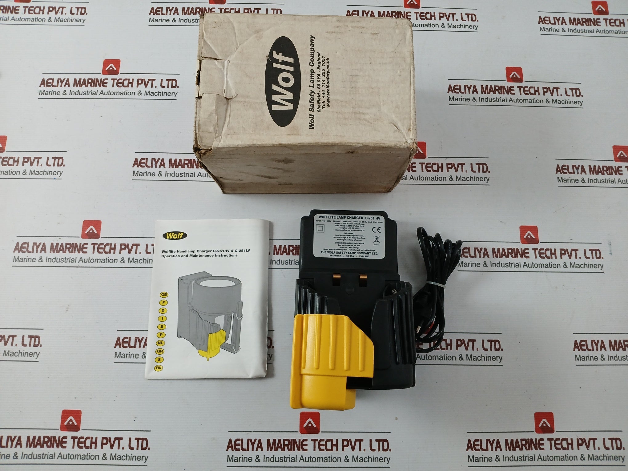 Wolf c-251 hv wolflite handlamp charger