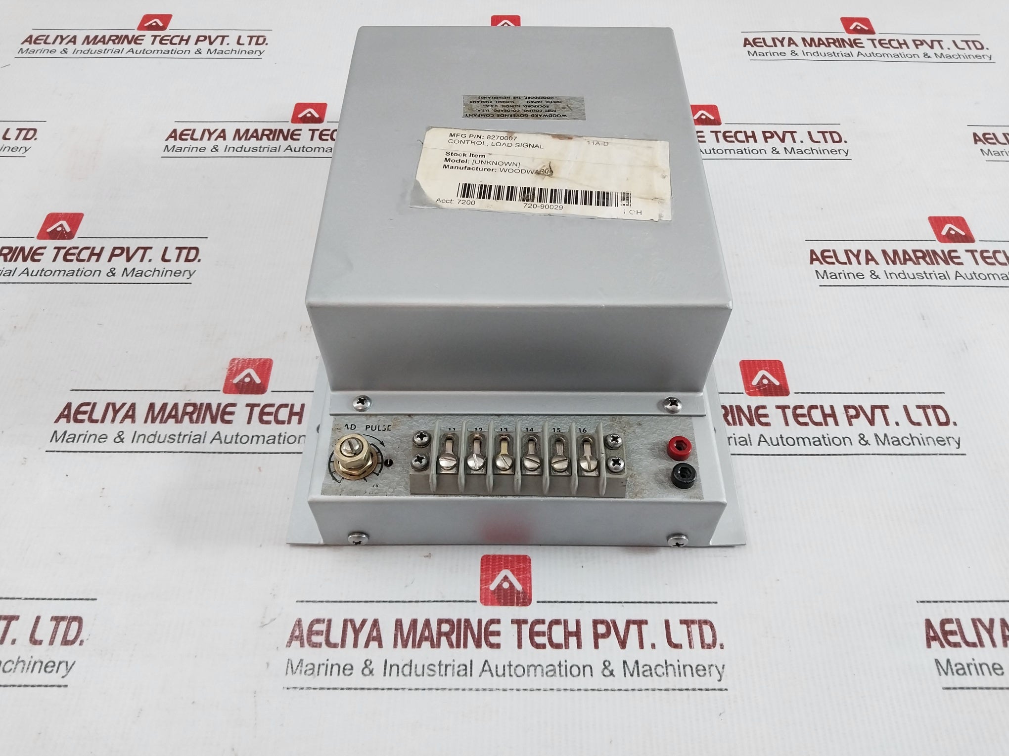 Woodward 8270-007 Load Signal Control Diesel Generator