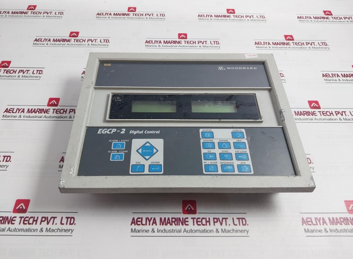 Woodward Egcp-2 Digital Generator Control Panel 4-20Ma 5V 500Hz (Not Working)